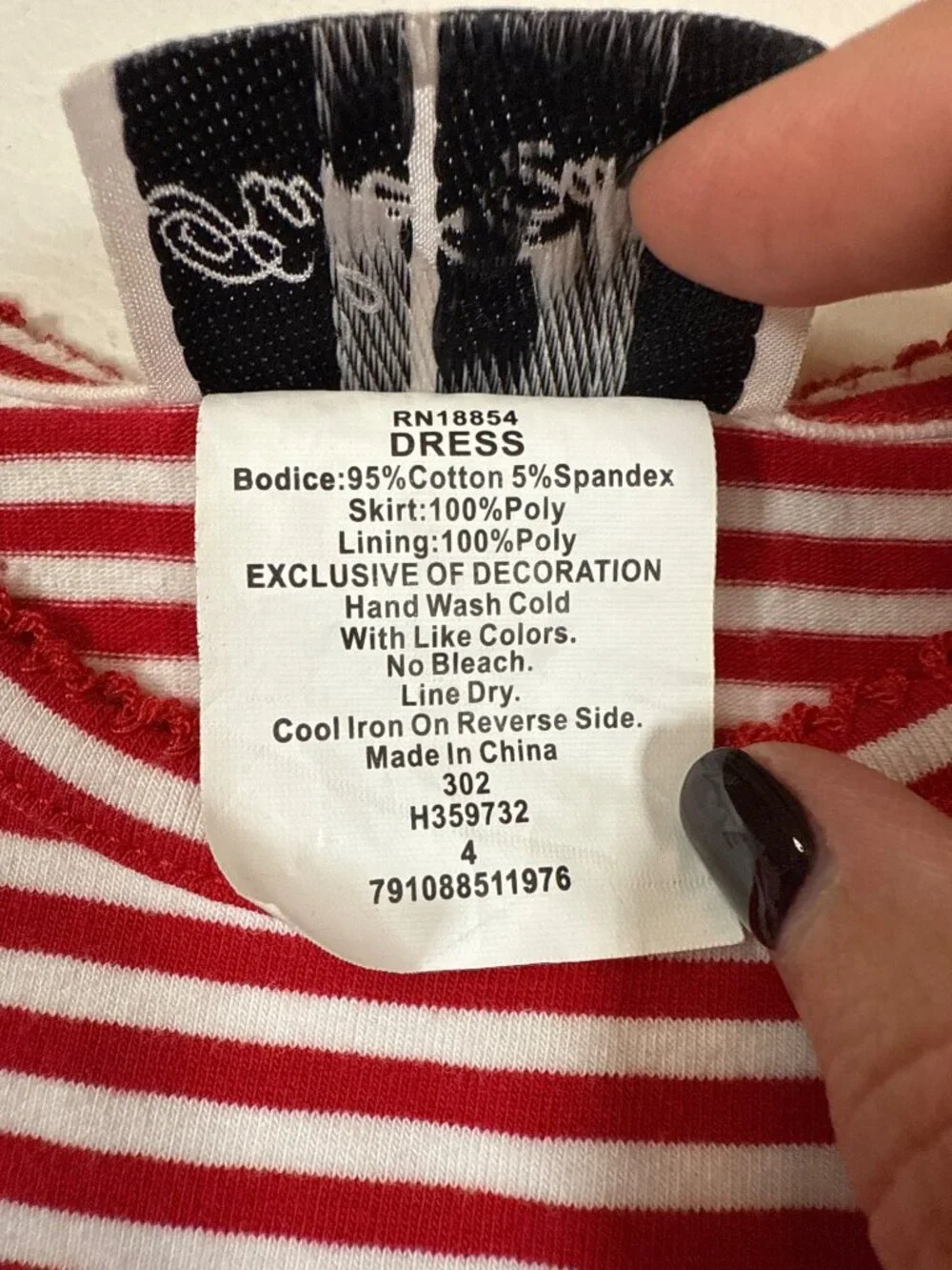 Rare Editions Girls Christmas Dress Size 4 Red Tulle Skirt & Tree (G979)